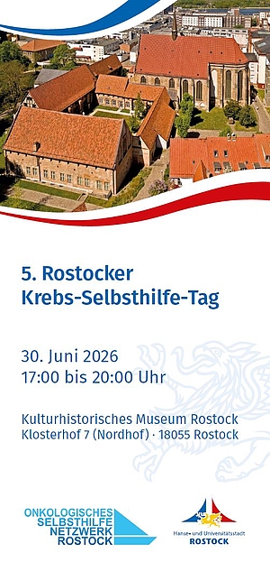 Flyer 5. Rostocker-Krebs-Selbsthilfe-Tag 30.06.2026
